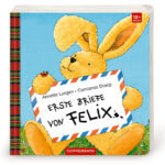 Kinderbuch, Pappbilderbuch "Erste Briefe von Felix" von Annette Langen, Coppenrath Verlag