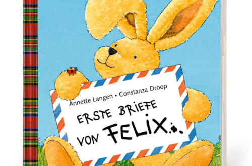 Kinderbuch, Pappbilderbuch "Erste Briefe von Felix" von Annette Langen, Coppenrath Verlag