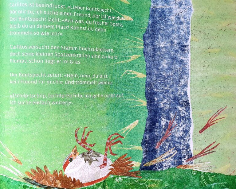 Kinderbuch "Carlitos sucht einen Freund", Susanne Bär, Baeschlin Verlag