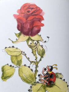 Kinderbuch "Glückskäfer Luis", Anja Schenk, Wiesengrund Verlag