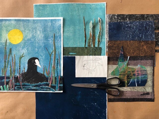 Kinderbuch "Carlitos sucht einen Freund", Susanne Bär, Baeschlin Verlag, Illustrationen Technik