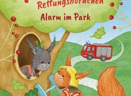 Kinderbuch, Bilderbuch "Pepino Rettungshörnchen - Alarm im Park", Irmgard Kramer, Nora Paehl, cbj Verlag