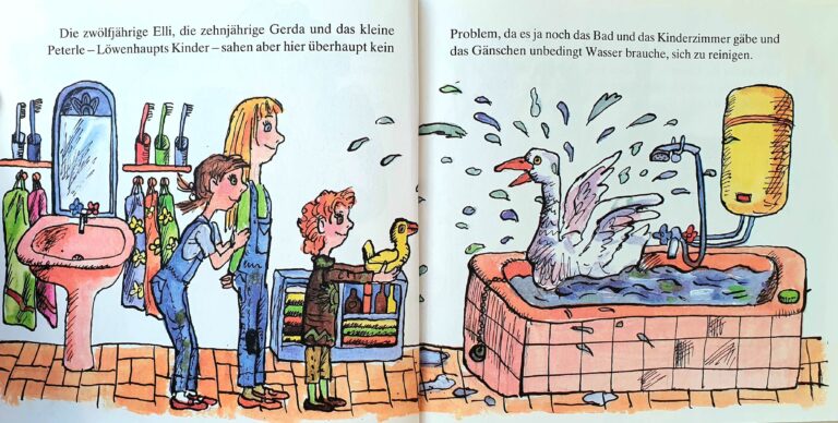 Buch Weihnachten "Die Weihnachtsgans Auguste", Friedrich Wolf