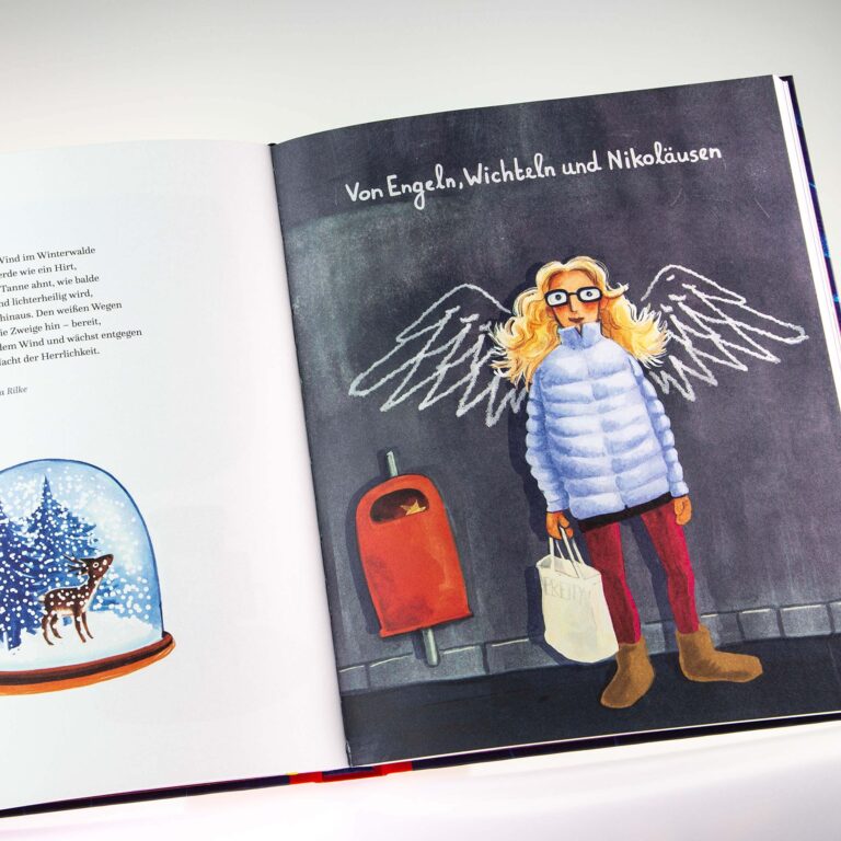 Hausbuch, Weihnachten, Kinderbuch "Ein Stern strahlt in der dunklen Nacht", Wiebke Andersen-Oberschäfer, Regina Kehn, Carlsen Verlag