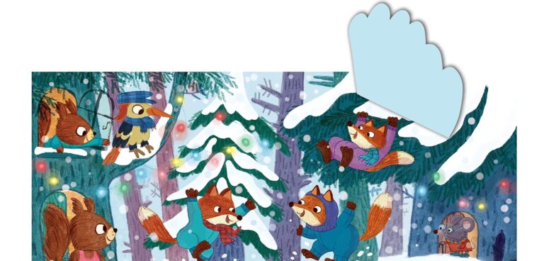 Kinderbuch, Bilderbuch "Herr Dachs hat einen Weihnachtswunsch", Lily Murray, Julia Woolf, Ullmann Medien