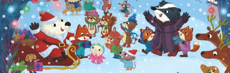 Kinderbuch, Bilderbuch "Herr Dachs hat einen Weihnachtswunsch", Lily Murray, Julia Woolf, Ullmann Medien