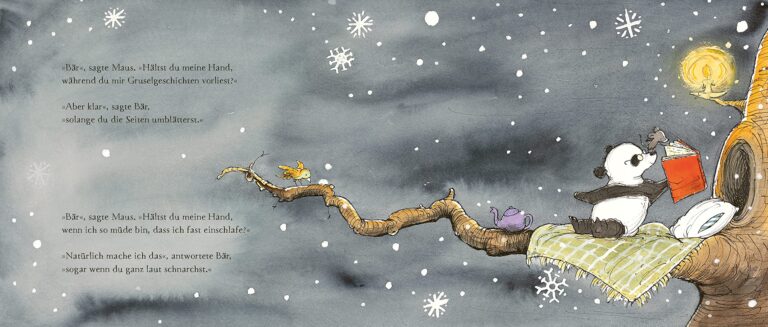 Kinderbuch, Bilderbuch "Bär und Maus", Christopher Cheng, cbj Verlag