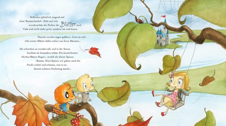 Kinderbuch, Bilderbuch "Die kleine Spinn Widerlich - Der Waldspaziergang", Diana Amft, Martina Matos, Baumhaus Verlag, Bastei Luebbe