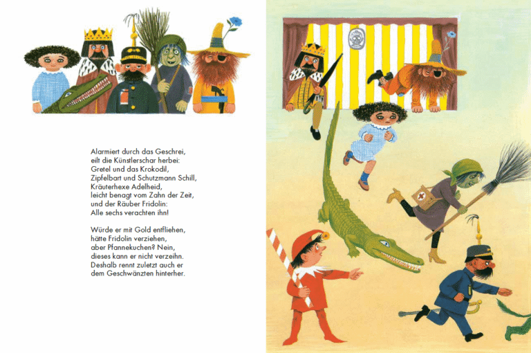 Kinderbuch "Alarm im Kasperletheater", Nils Werner, Heinz Behling, Eulenspiegel Kinderbuchverlag