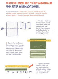 Weihnachtsbuch, Kinderbuch, Bastelbuch "Bastel dieses Adventskalenderbuch fertig", Emma Stern, Sabine Kranz, Schneiderbuch, HarperCollins