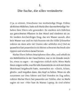 Kinderbuch, Kinderroman "Das Schloss der Smartphone-Waisen", Salah Naoura, Kai Schüttler, Carlsen Verlag