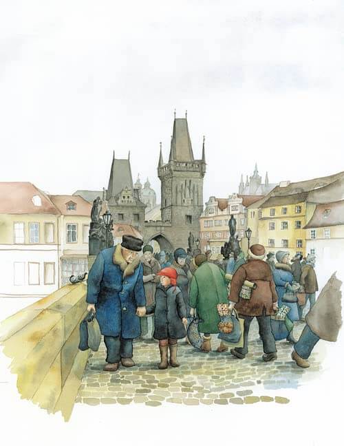 Kinderbuch Weihnachten "Der Weihnachtskarpfen", Rita Törnqvist-Verschuur, Marit Törnqvist, Urachhaus Verlag