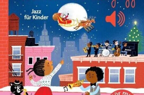 Kinderbuch, Weihnachtsbuch, Pappbilderbuch "So klingt Weihnachten mit Jazz", Emilie Collet, Aurelie Guillerey, Ullmann Medien