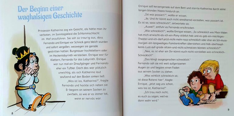 Kinderbuch "Die Abenteuer von Fernando und Enrique - Eine Reise um die Welt", Anke Pahlenberg, Gymmick, Zauberinsel Verlag