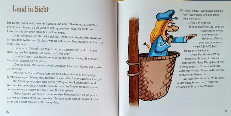Kinderbuch "Die Abenteuer von Fernando und Enrique - Eine Reise um die Welt", Anke Pahlenberg, Gymmick, Zauberinsel Verlag