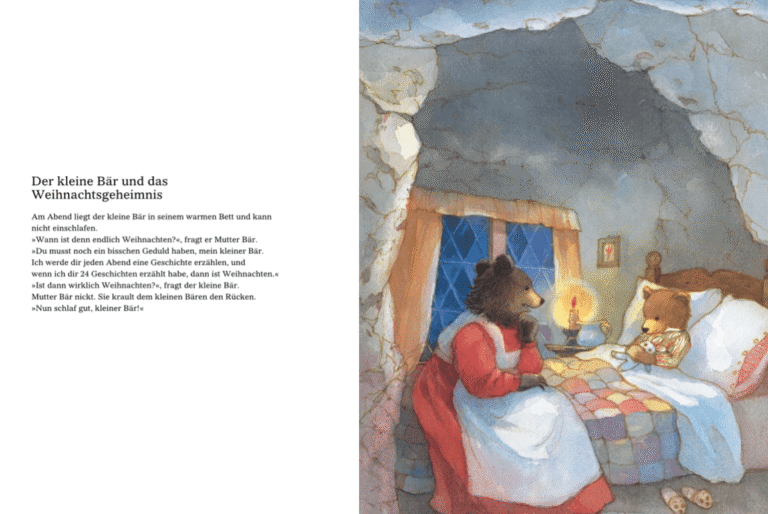 Weihnachtsbuch, Kinderbuch "Wann ist endlich Weihnachten", Antonie Schneider, Maja Dusikova, NordSüd Verlag