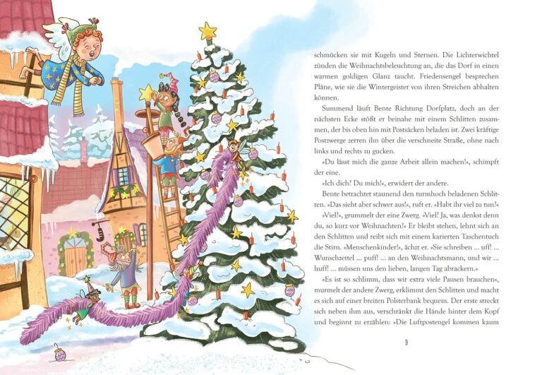 Kinderbuch, Weihnachtsbuch "Dicke Luft in der Weihnachtsbäckerei", Anne Scheller, Stefanie Klaßen, Boje Verlag, Bastei Lübbe