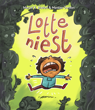 Kinderbuch, Bilderbuch "Lotte niest", Marcel K. Bisdorf, Mattias Gordon, Haelsinglands Kupa Verlag