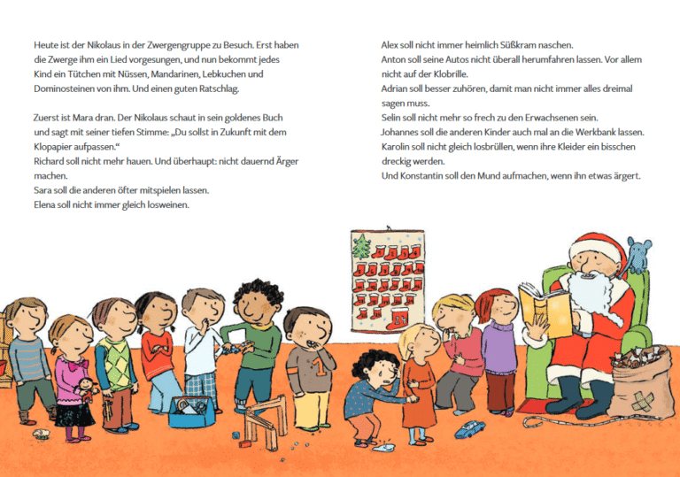 Kinderbuch, Weihnachten "Die wilden Zwerge - Das Weihnachtssingen", Susanne Göhlich, Klett Kinderbuch