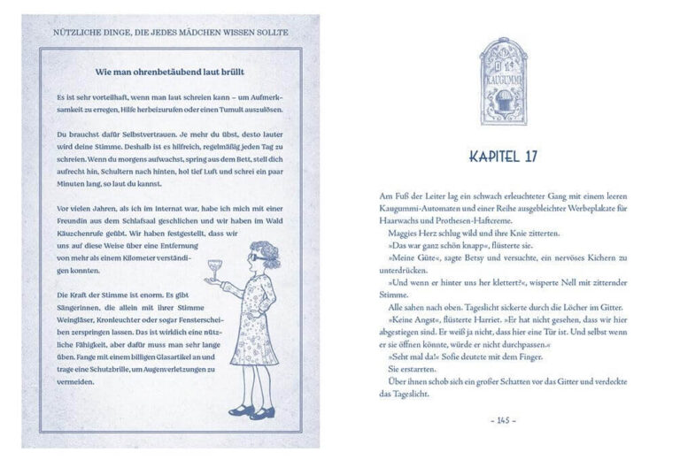 Kinderbuch, Kinderroman "Midwatch - Schule der unerwünschten Mädchen", Judith Rossell, Bettina Obrecht, Penguin Junior