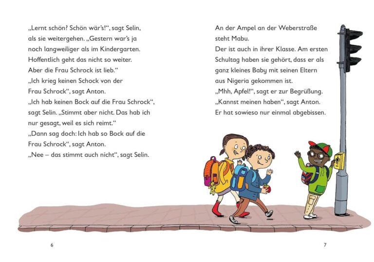 Kinderbuch "Die wilden Schulzwerge - Endlich Schule", Meyer, Lehmann, Schulze, Monika Osberghaus, Thomas Engelhardt, Tine Schulz, Klett Kinderbuch