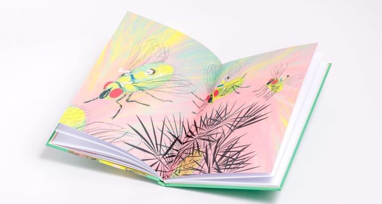 Kinderbuch "William und der Fliegenkönig", Carl-Christian Elze, Nele Brönner, Verlag Voland & Quist