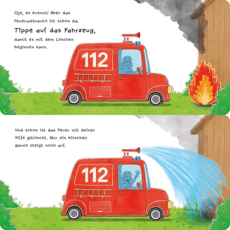 Kinderbuch, Pappbilderbuch "Hilf den Fahrzeugen", Nico Sternbaum, Penguin Junior