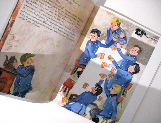 Kinderbuch, Bilderbuch, DDR Kinderbuchklassiker "Bei der Feuerwehr wird der Kaffee kalt", Hannes Hüttner, Gerhard Lahr, Kinderbuchverlag Berlin, Beltz