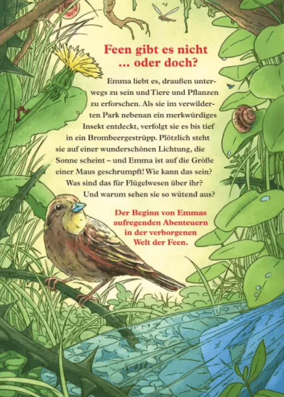 Kinderbuch, Kinderroman "Emma glaubt nicht an Feen", Cornelia Funke, Elias Linnekuhl, Insel Verlag