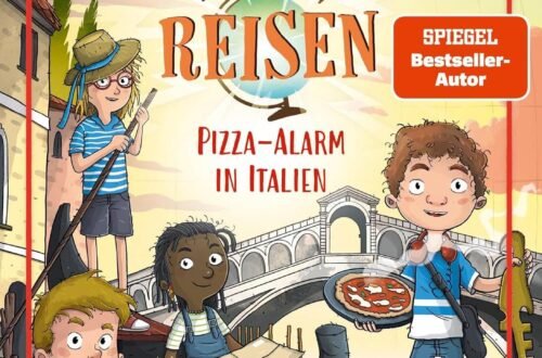 Kinderbuch, Kinderroman "Rios magische Reisen - Pizza-Alarm in Italien", Christoph Karrasch, Daniel Steudtner, Penguin Junior