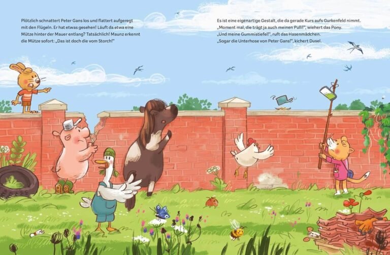 Kinderbuch, Bilderbuch "Miss Maunz & Sherlock Dusel - Wo ist die Torte?", Michael Mantel, Karibu Verlag