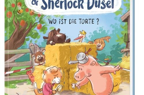 Kinderbuch, Bilderbuch "Miss Maunz & Sherlock Dusel - Wo ist die Torte?", Michael Mantel, Karibu Verlag